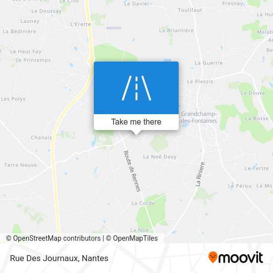 Rue Des Journaux map