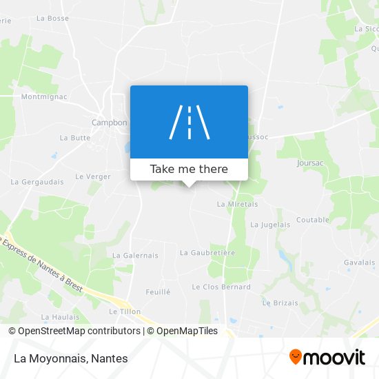 La Moyonnais map