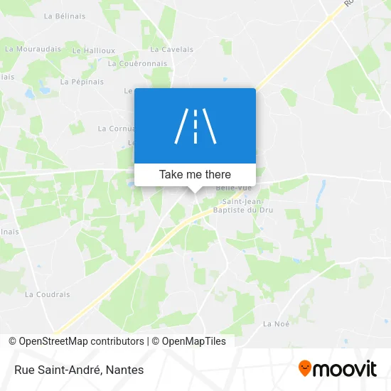 Rue Saint-André map