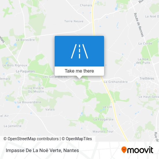 Impasse De La Noë Verte map