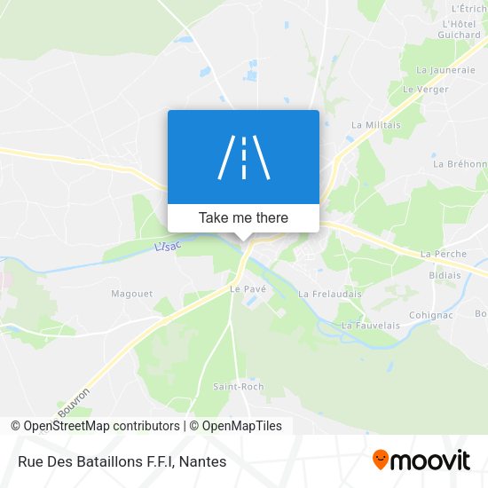 Rue Des Bataillons F.F.I map