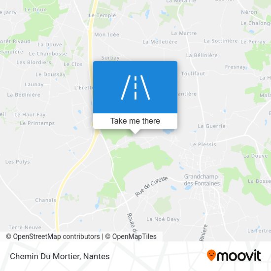 Chemin Du Mortier map
