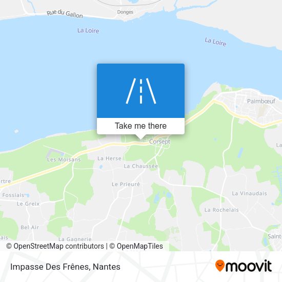 Impasse Des Frênes map