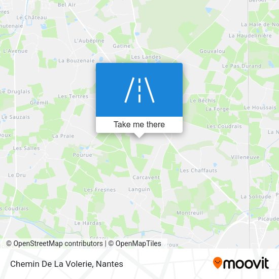Chemin De La Volerie map