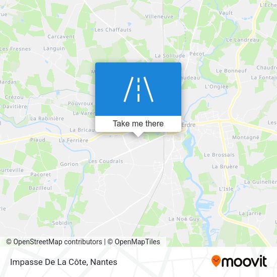Impasse De La Côte map