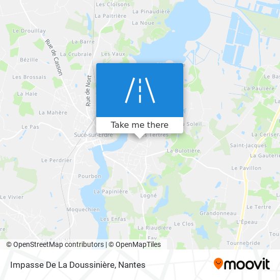 Mapa Impasse De La Doussinière