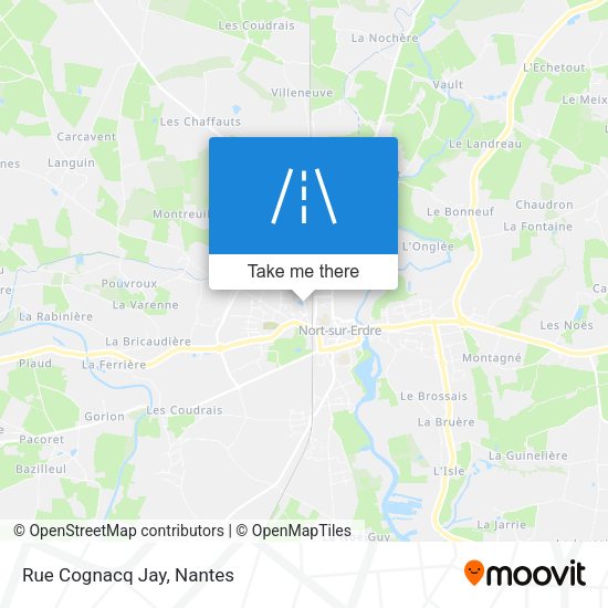 Rue Cognacq Jay map