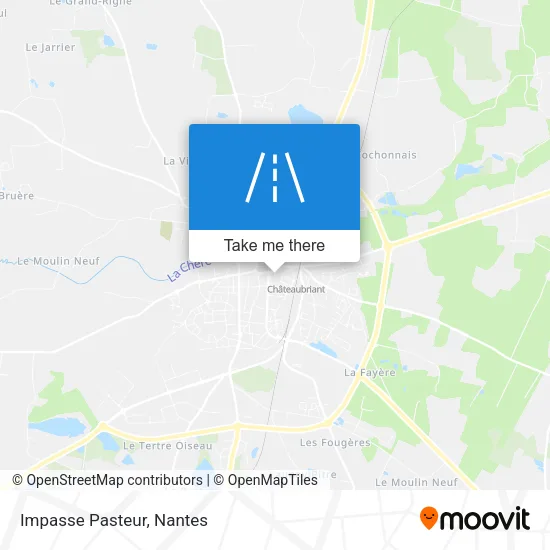 Impasse Pasteur map