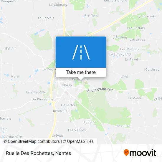 Ruelle Des Rochettes map