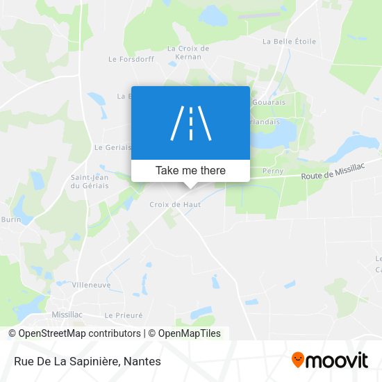 Rue De La Sapinière map