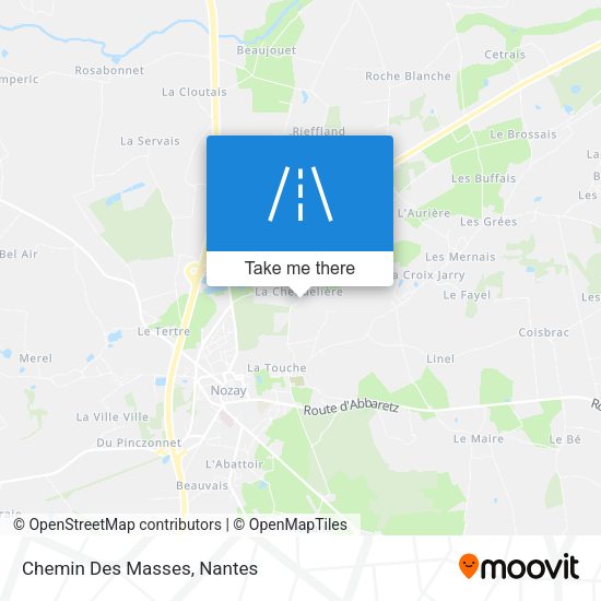 Chemin Des Masses map