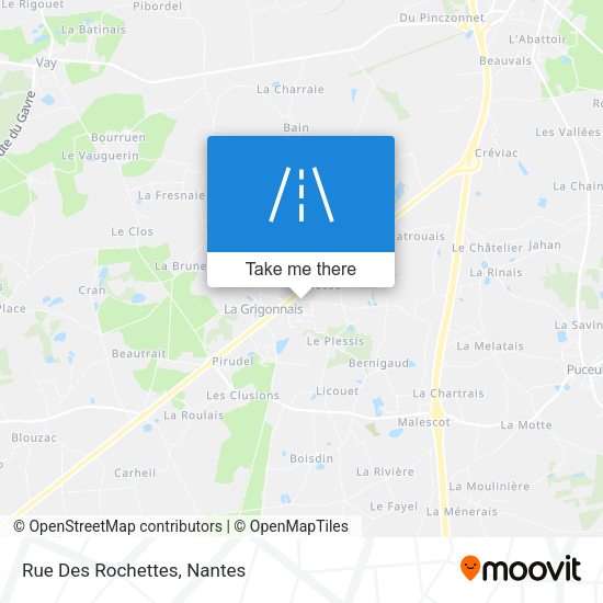 Rue Des Rochettes map