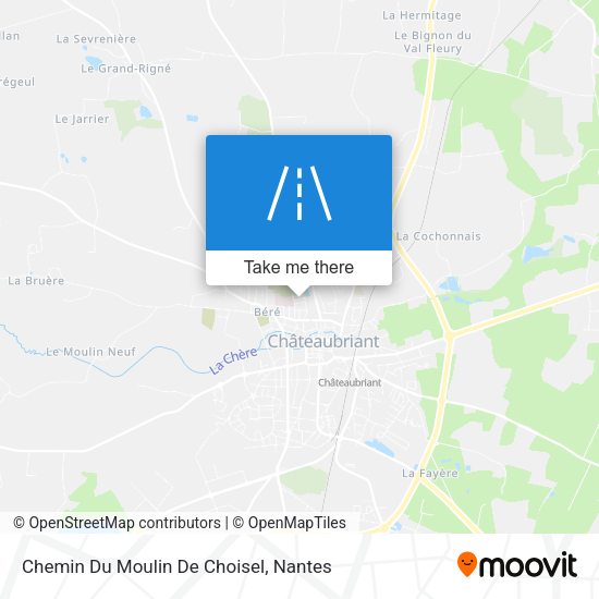 Chemin Du Moulin De Choisel map