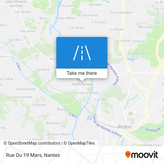 Rue Du 19 Mars map