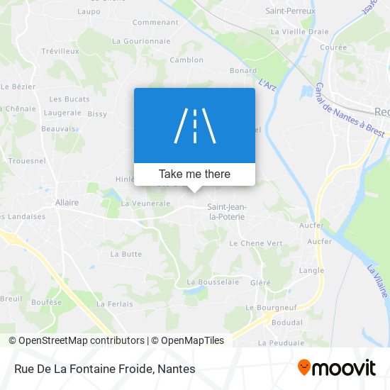 Rue De La Fontaine Froide map