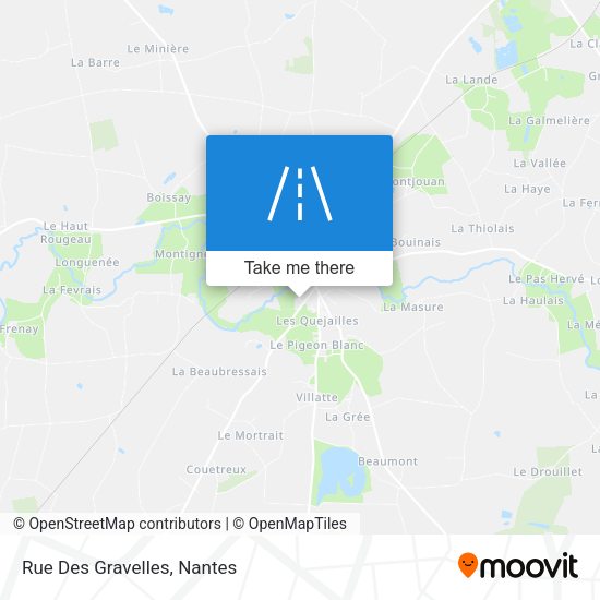 Rue Des Gravelles map