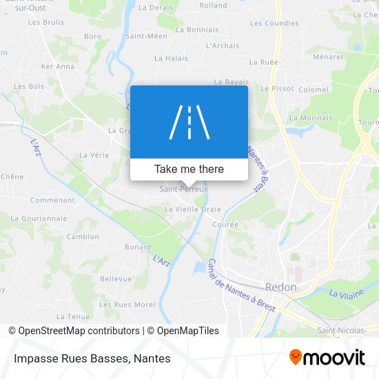 Impasse Rues Basses map