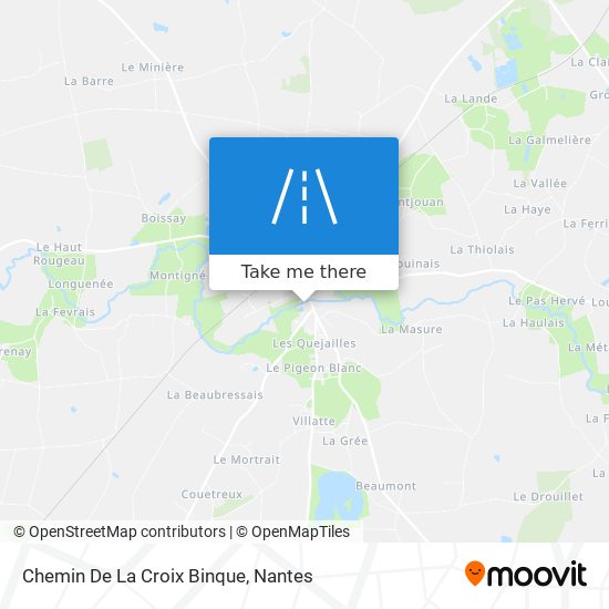 Chemin De La Croix Binque map