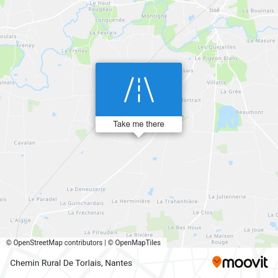 Chemin Rural De Torlais map