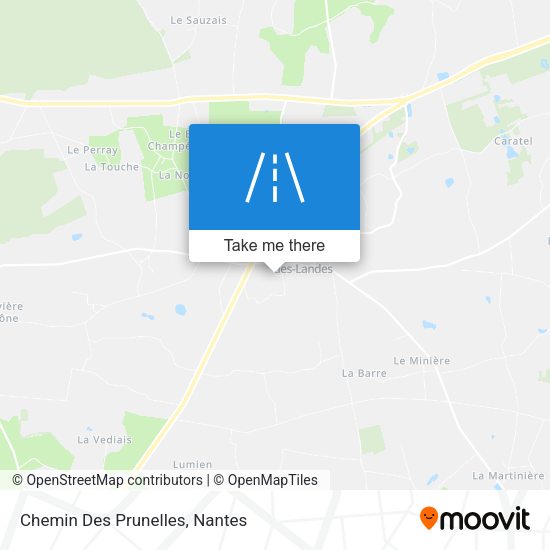 Chemin Des Prunelles map