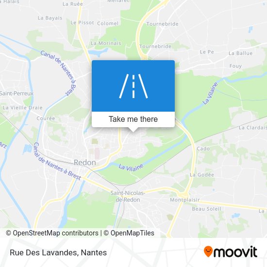 Rue Des Lavandes map