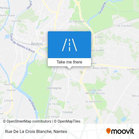 Rue De La Croix Blanche map