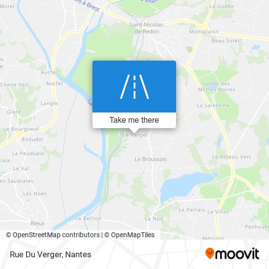 Rue Du Verger map