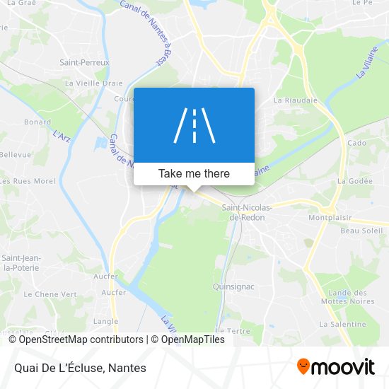 Quai De L’Écluse map