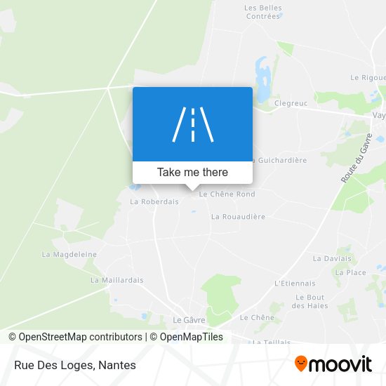 Rue Des Loges map