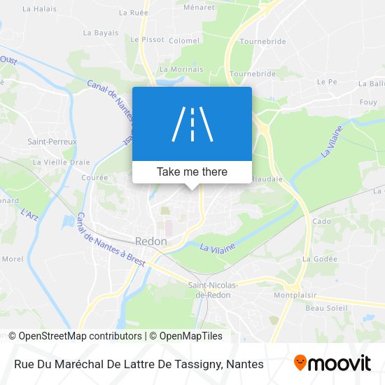 Rue Du Maréchal De Lattre De Tassigny map