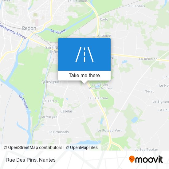 Rue Des Pins map