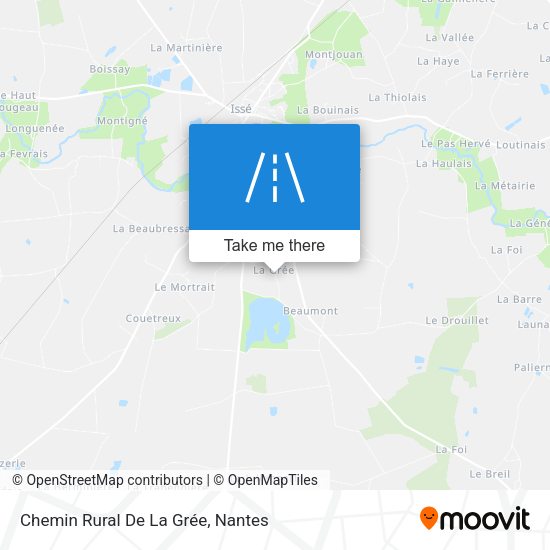 Chemin Rural De La Grée map
