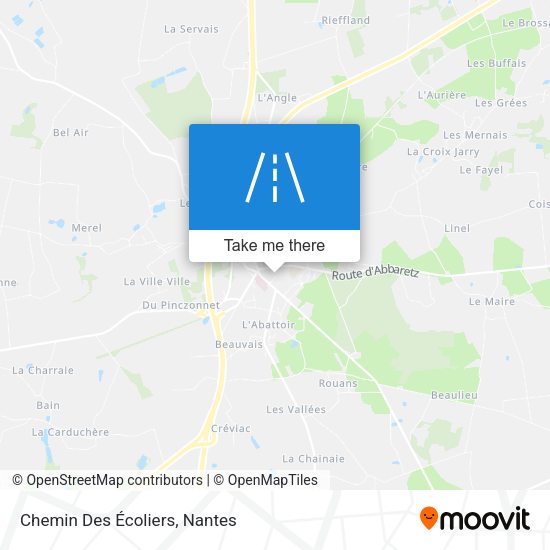 Chemin Des Écoliers map