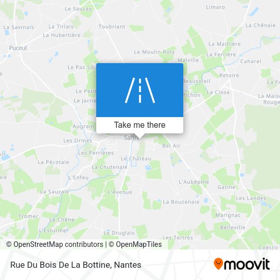 Rue Du Bois De La Bottine map