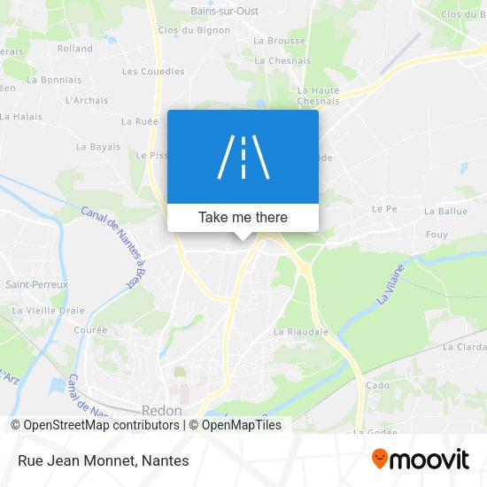Rue Jean Monnet map