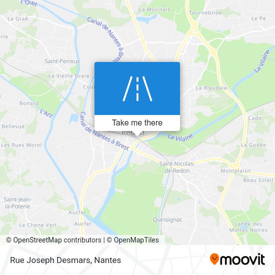 Rue Joseph Desmars map