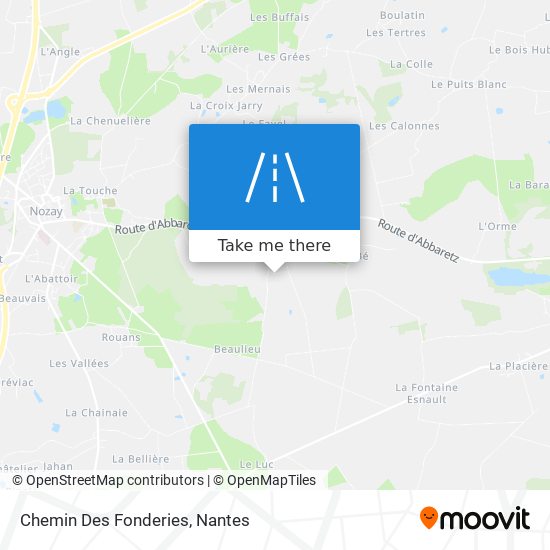 Chemin Des Fonderies map