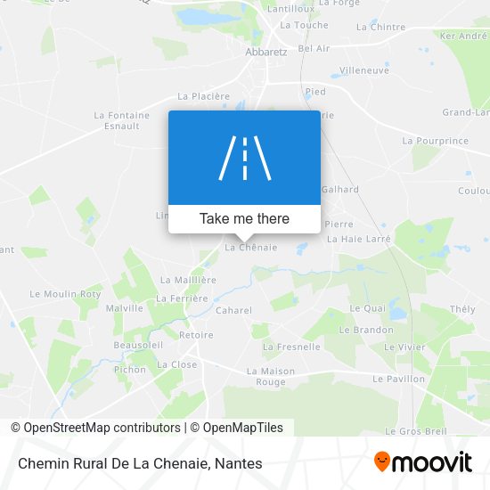 Chemin Rural De La Chenaie map