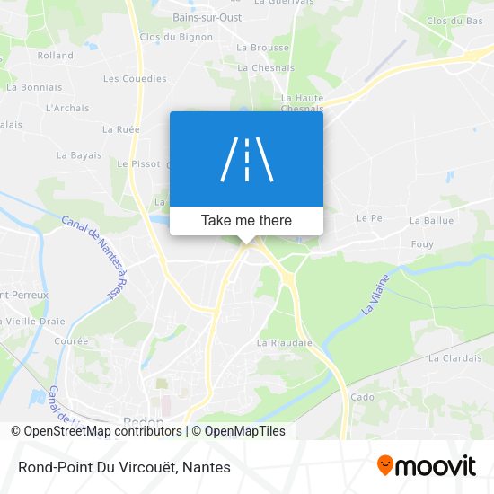 Rond-Point Du Vircouët map