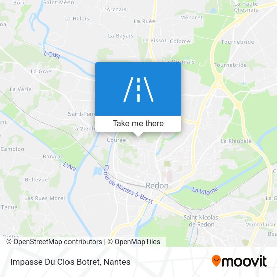 Impasse Du Clos Botret map