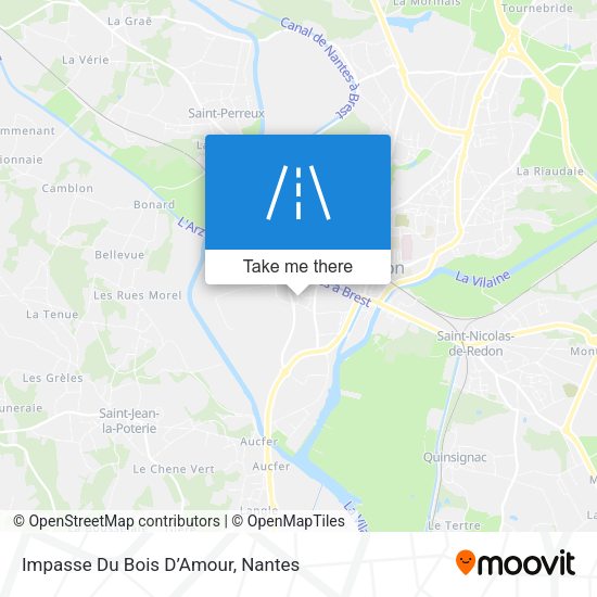 Impasse Du Bois D’Amour map