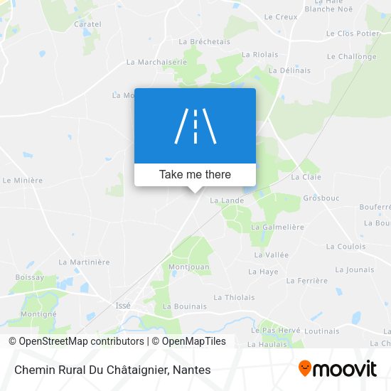 Chemin Rural Du Châtaignier map