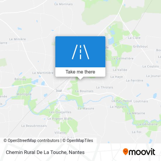 Chemin Rural De La Touche map