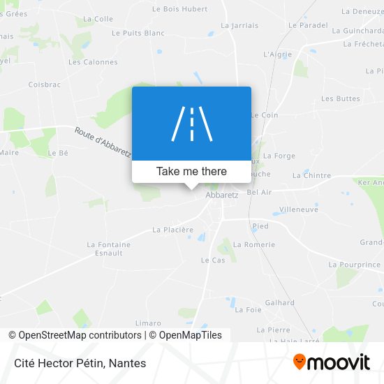 Cité Hector Pétin map