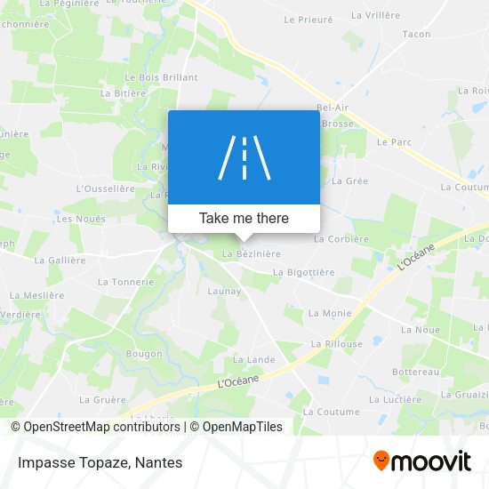 Impasse Topaze map