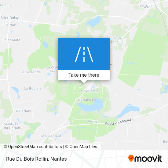 Rue Du Bois Rollin map