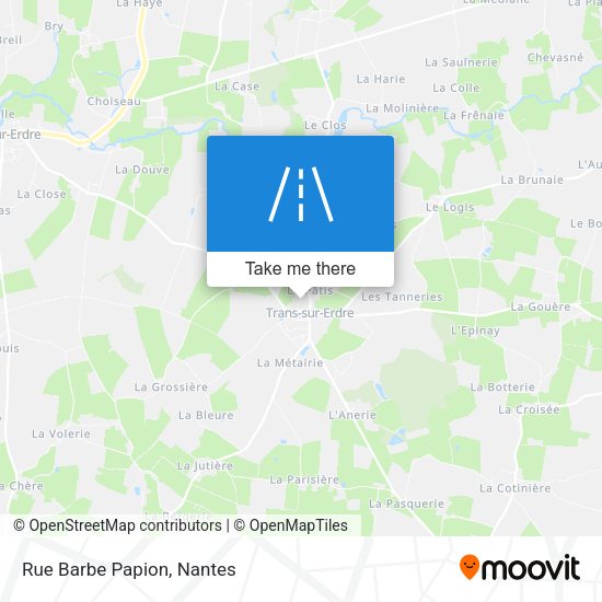 Rue Barbe Papion map