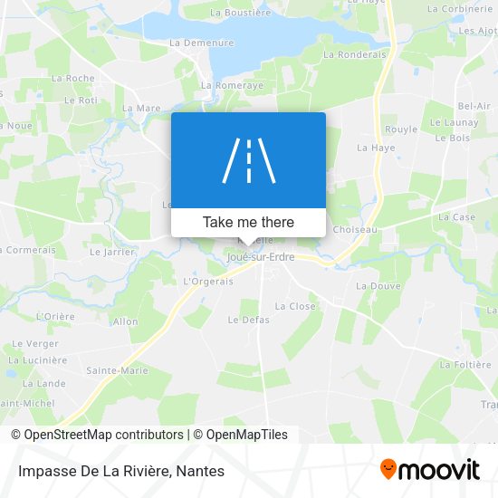 Impasse De La Rivière map