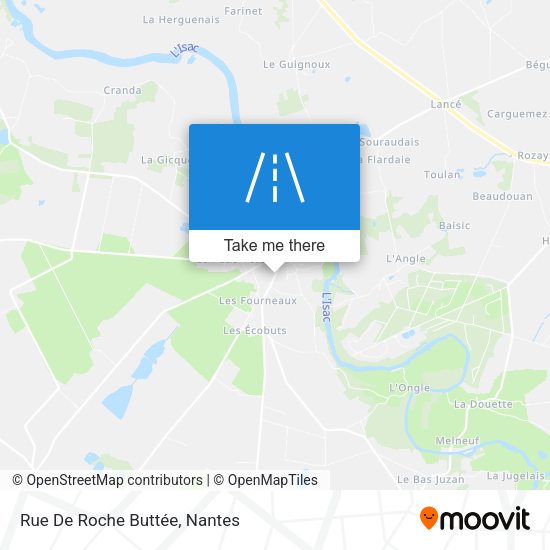 Rue De Roche Buttée map