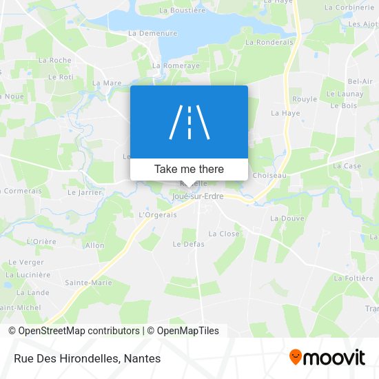 Rue Des Hirondelles map
